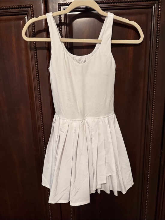 aerie Dresses & Skirts - aerie White Pleated Tennis Dress